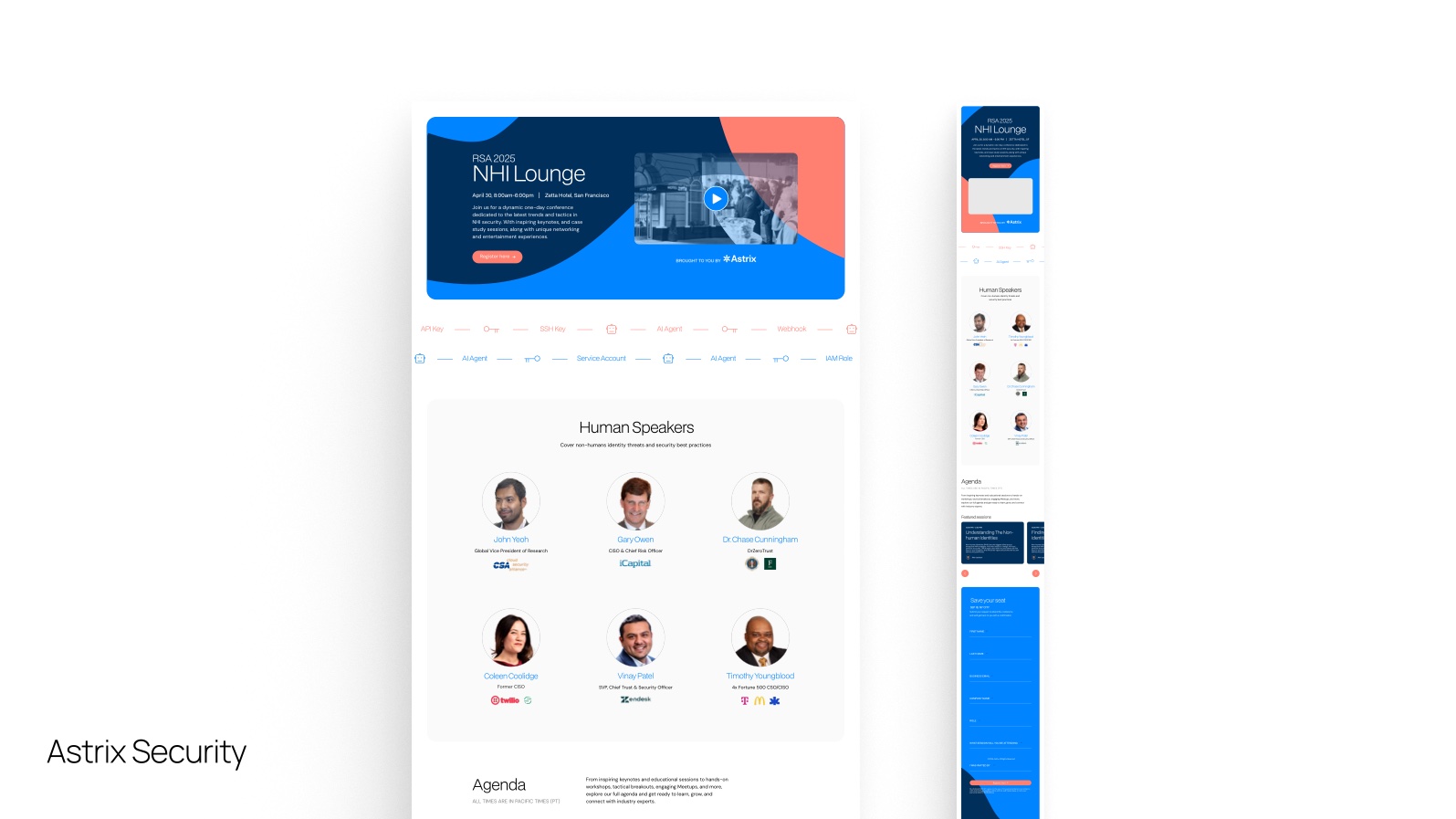 Landing page — RSA 2025 NHI Lounge