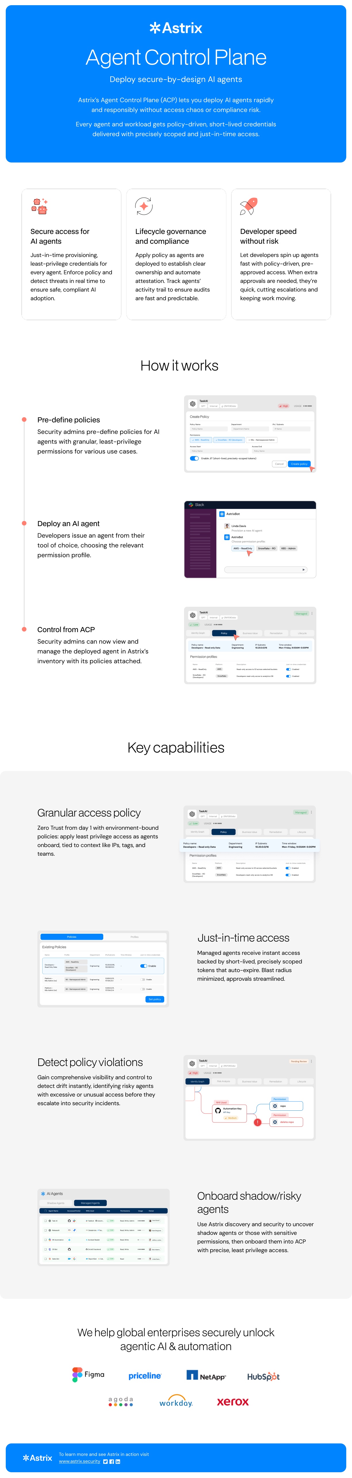 One-pager — Deploy secure-by-design AI agents
